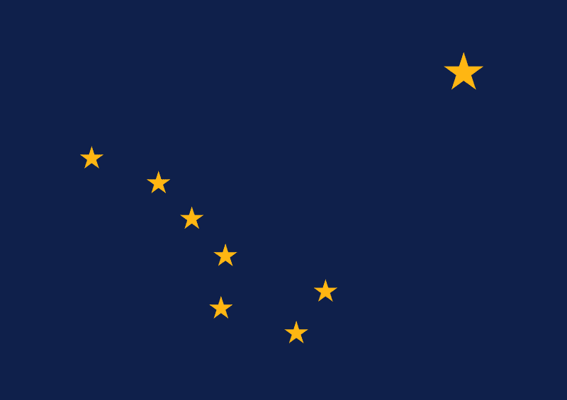 Alaskas flagga