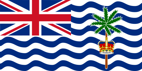 Brittiska territoriet i Indiska oceanens flagga
