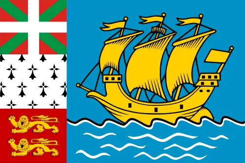 Saint Pierre och Miquelons flagga