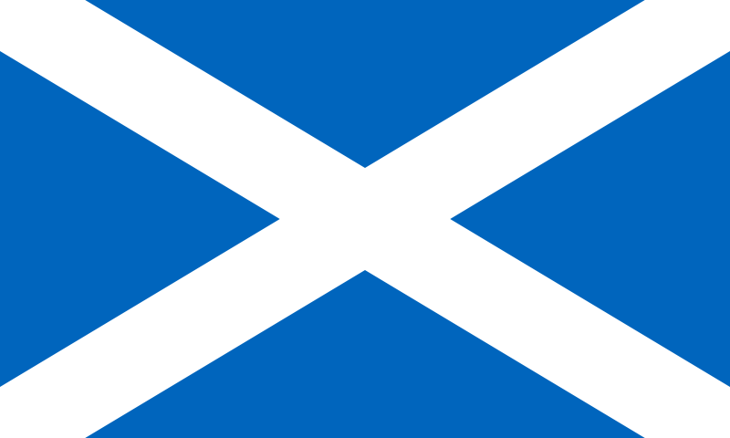 Skottlands flagga