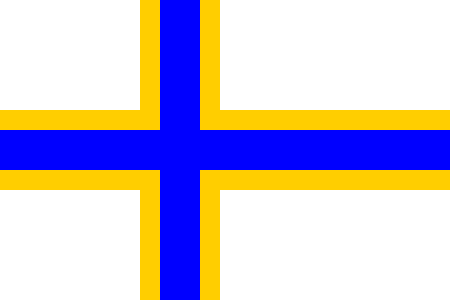 Sverigefinskas flaggan