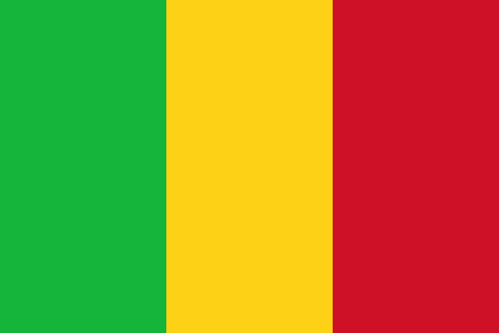 Panafrikanska färger på flaggor